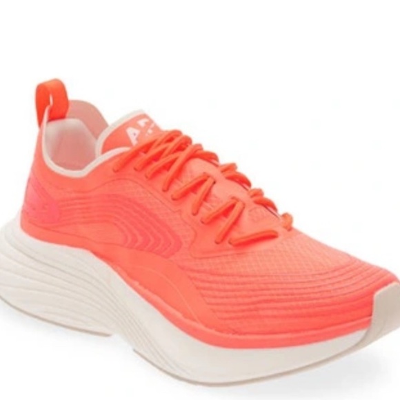 APL Shoes - STREAMLINE RUNNING SHOE IN LASER RED /
PRISTINE / WHITE